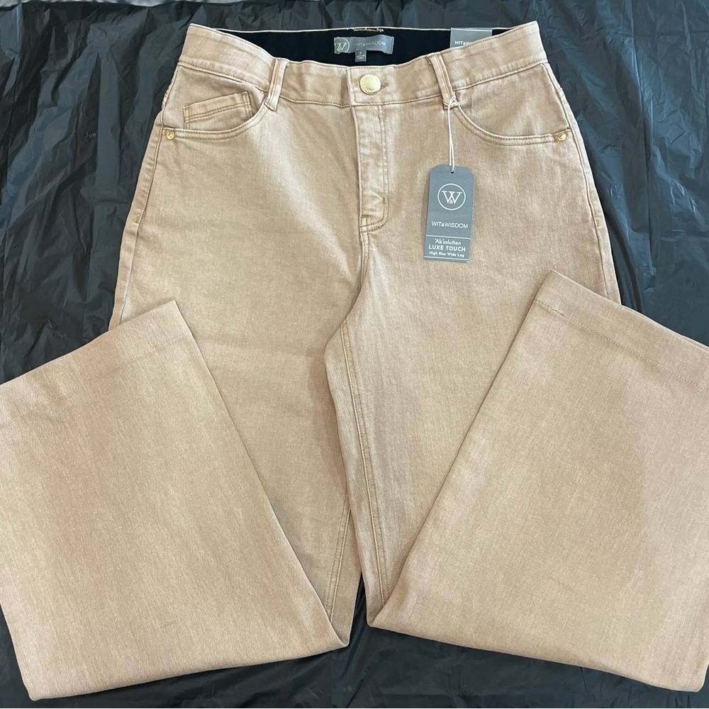 Women's Tan Jeans Wit & Wisdom